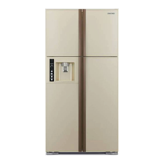 Hitachi R-W600PWX User Manual