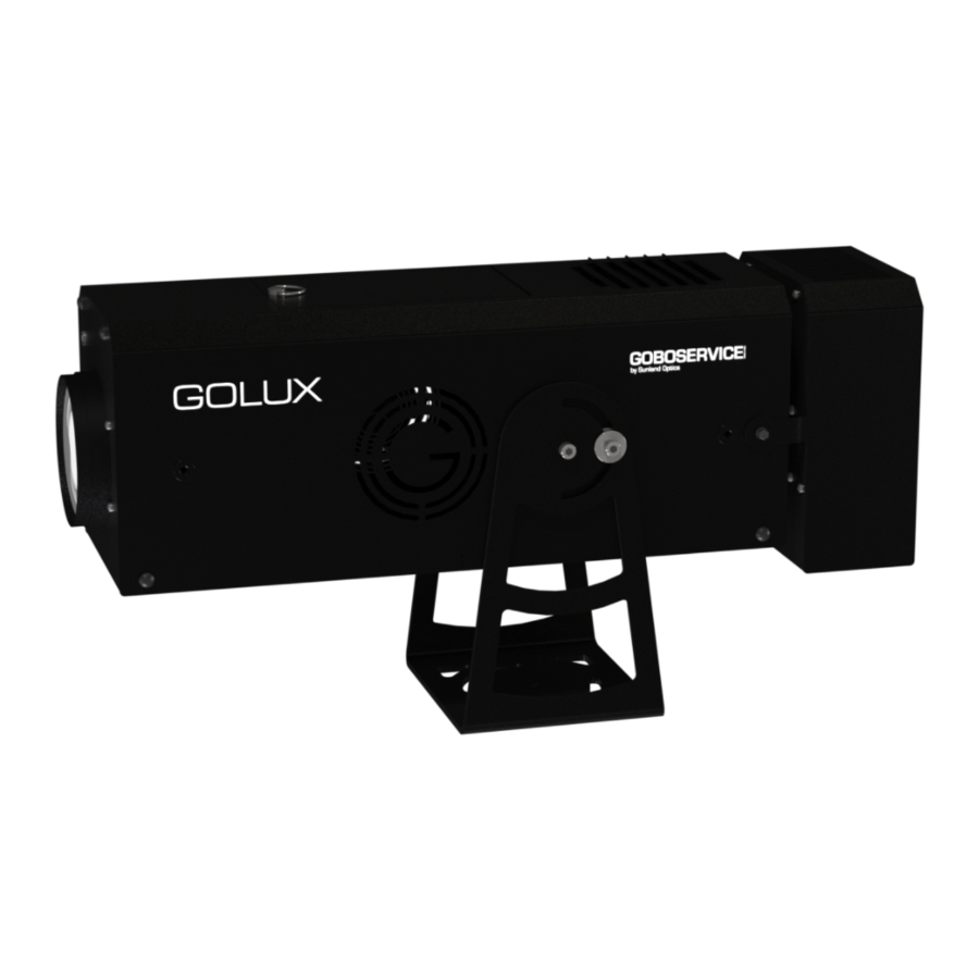 Goboservice GOLUX 600 Manuals