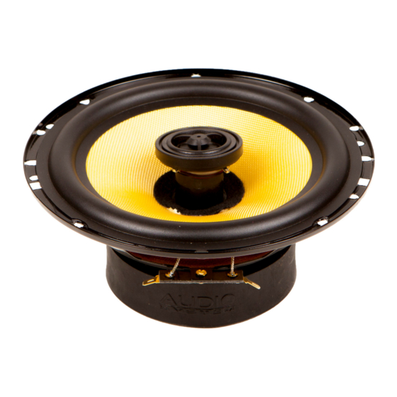 Audio System CO 165 User Manual