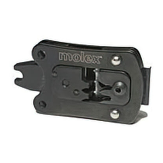 molex 63823-0400 Application Tooling Specification Sheet