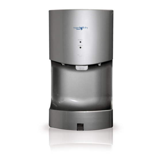Fantini Cosmi Aspira SUPERKALI DRY User And Installation Manual