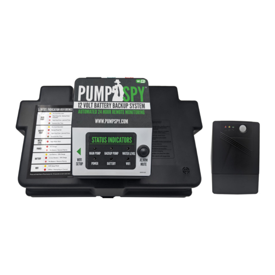 PumpSpy PS2000UG Installation And Operating Instructions Manual