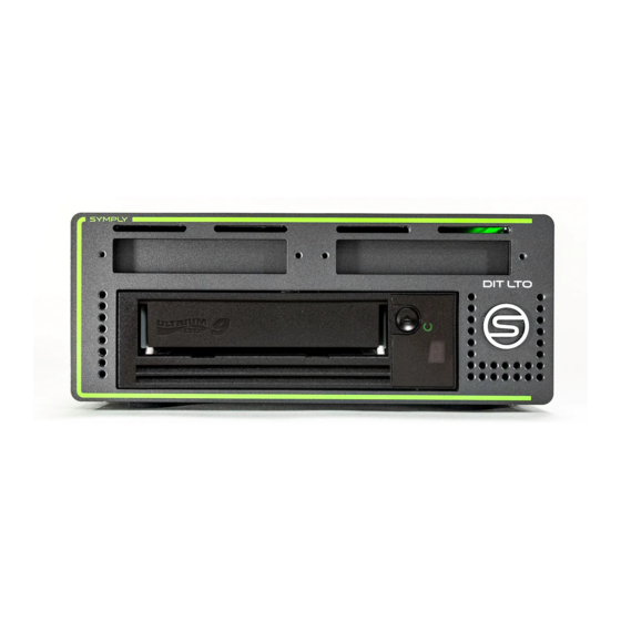 Simply SymplyPro LTO Series Manual