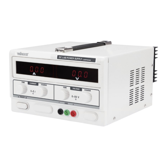 Velleman LABPS5005 User Manual