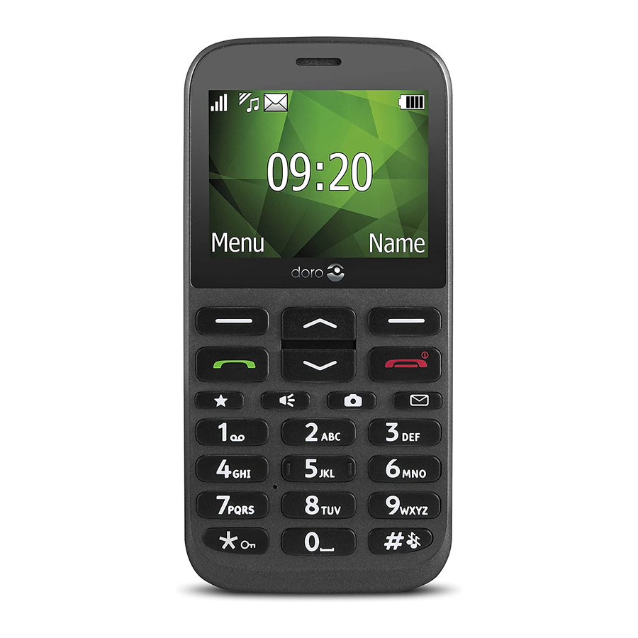Doro 1370 Quick Start Manual