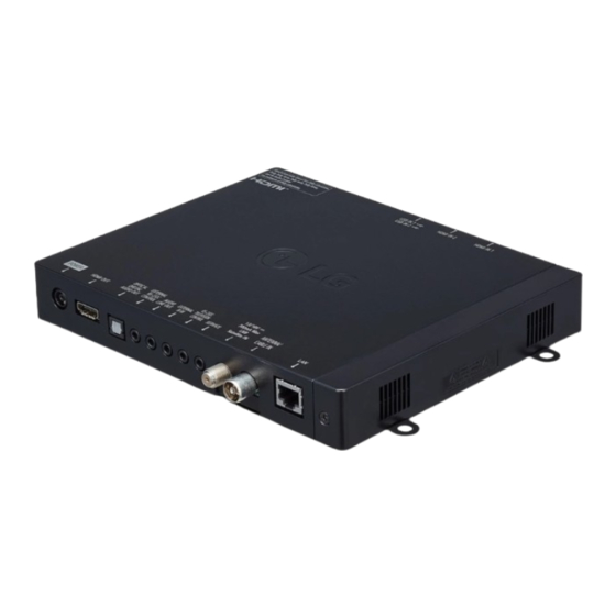 LG STB-6500-CB Owner's Manual