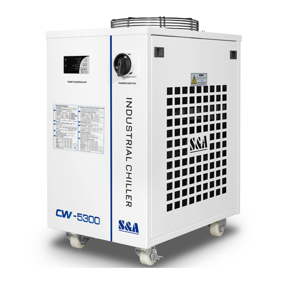 S&A CW-5300 Installation & Operation Instructions