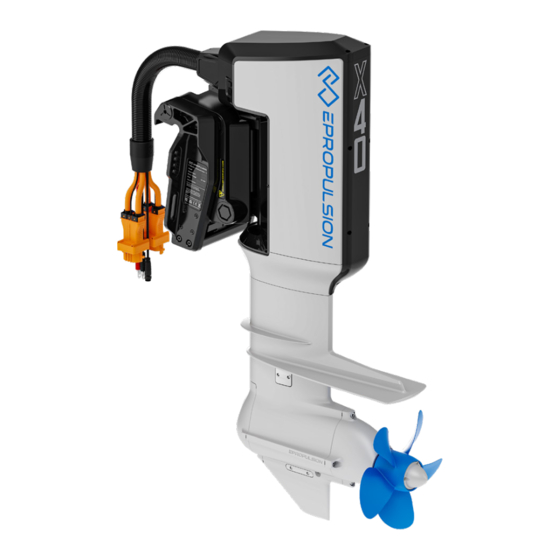 ePropulsion X Series User Manual
