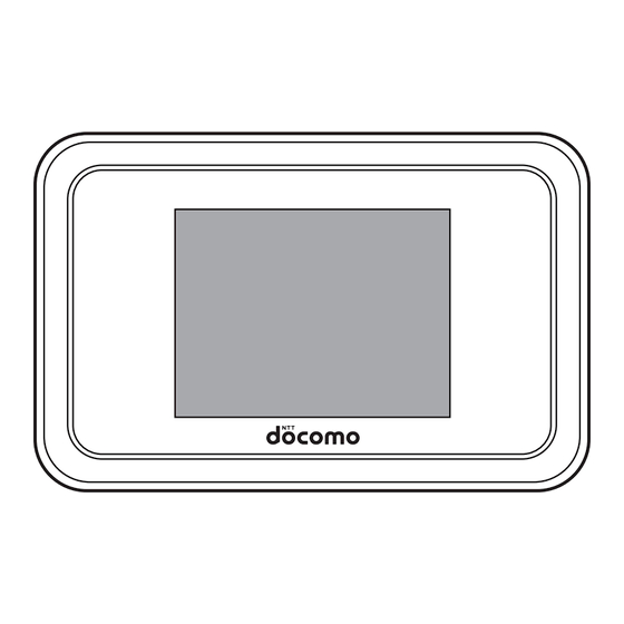Docomo HW-01H Manuals