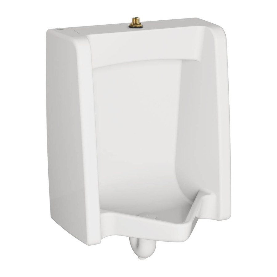 American Standard Washbrook FloWise 0.125 High Efficiency Urinal 6515.125 Specification Sheet