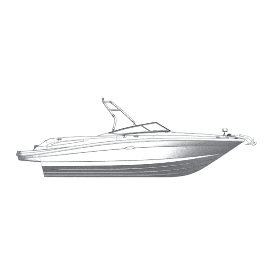 Sea Ray 250 Select EX Specific Information Manual