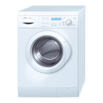 Bosch logixx 1400 Instruction Manual And Installation Instructions