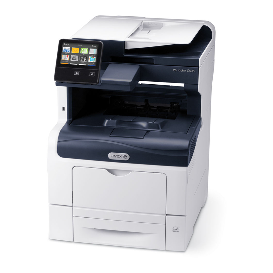 Xerox VersaLink C405 Supplementary Manual