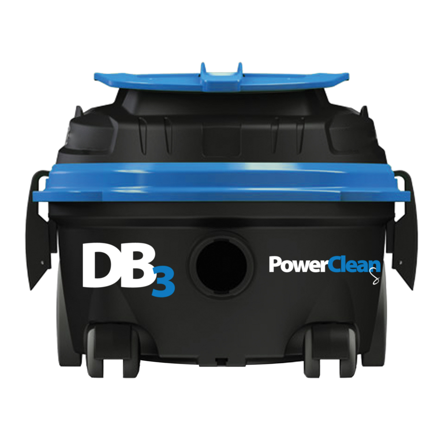 Dustbane DB3 Parts & Operation Manual