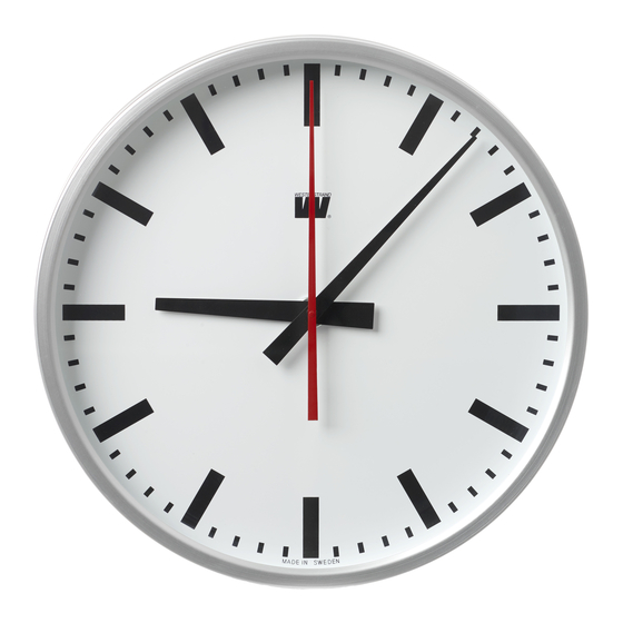 WESTERSTRAND Analogue NTP Clock Manual