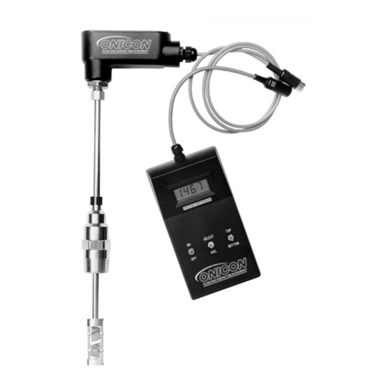 Onicon D-1401 Installation And Operation Manual