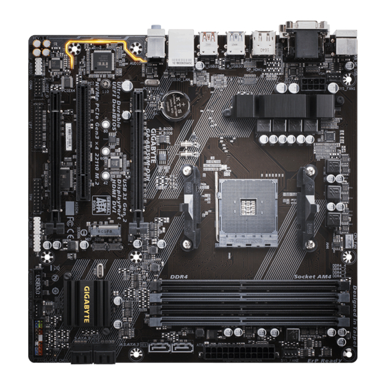 Gigabyte GA-AB350M-D3H User Manual