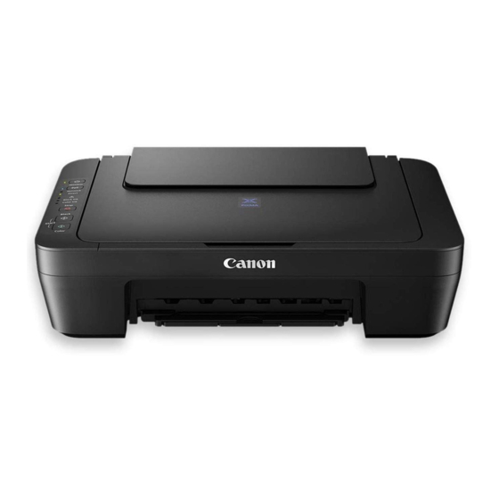 Canon PIXMA MG3000 Series Getting Started