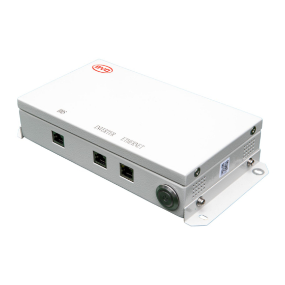BYD Battery-Box Premium LV BMU Instruction Manual