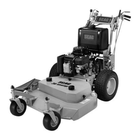 Scag Power Equipment SW Operator's Manual