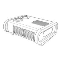 Caframo Low Profile Space Heater 9206CA-BBX Operating Instructions Manual