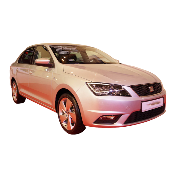 Seat Toledo 2015 Owner's Manual