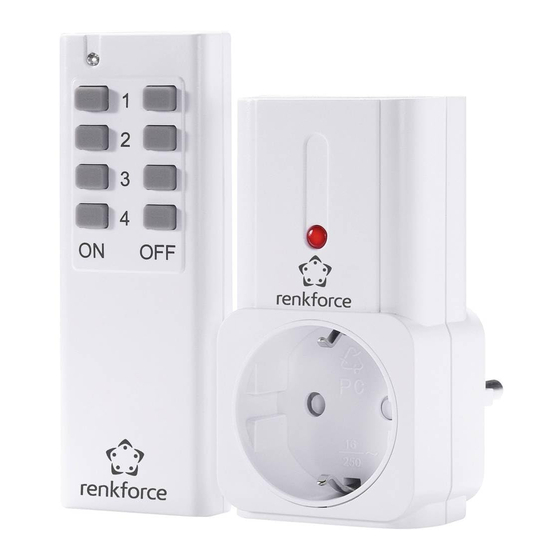 Renkforce 1208455 Operating Instructions Manual