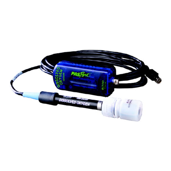 PASCO PASPORT PS-2108 Quick Start Manual