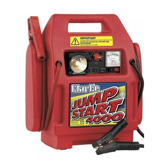 Clarke 6240030 Manuals