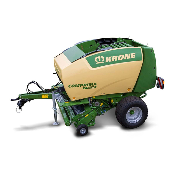 Krone Comprima F 125 Original Operating Instructions