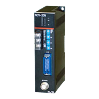 NSD ABSOCODER NCV-20NBNMP Specifications & Instruction Manual