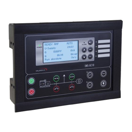 Murphy EMS-GC10 Operator's Manual