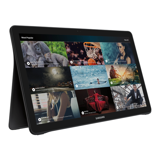 Samsung galaxy view User Manual