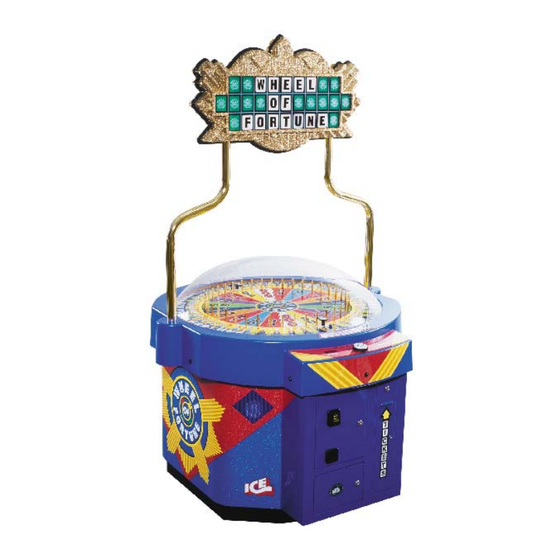 Innovative Concepts in Entertainment Wheel Of Fortune Owner's And Service Manual