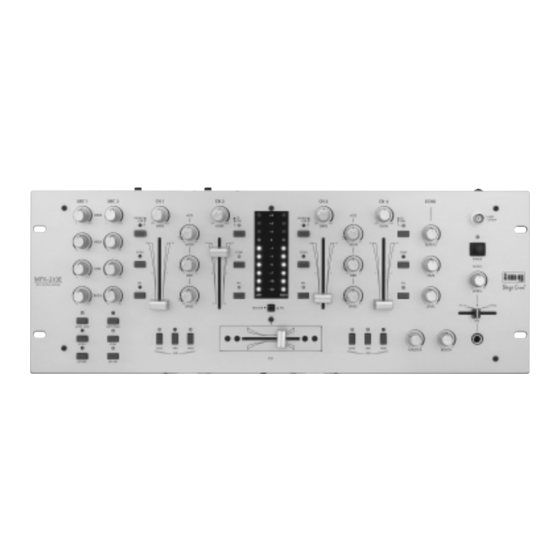 IMG STAGELINE MPX-210E/GO Instruction Manual