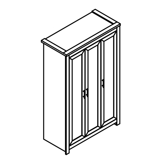 Birlea Winchester WIN3WCRO Assembly Instructions Manual