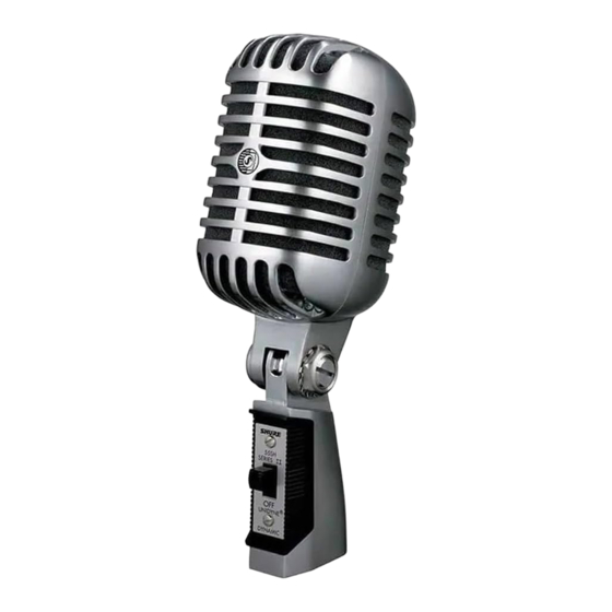 Shure 55SH Series II User Manual