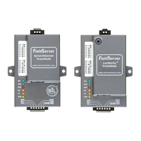 Weil-McLain ProtoNode FPC-N34 Quick Manual Setup