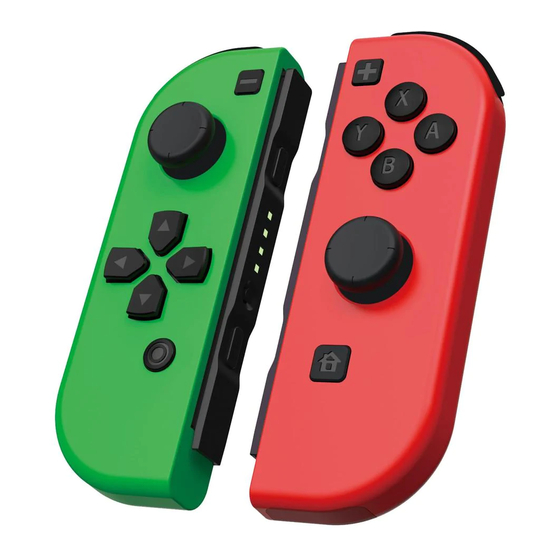 PowerWave SWITCH JOYPAD GREEN & RED Instructions