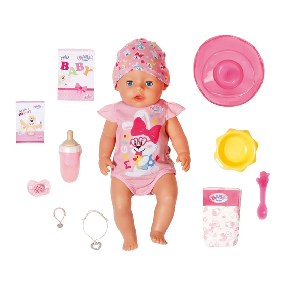 BABY born Zapf Creation Manual