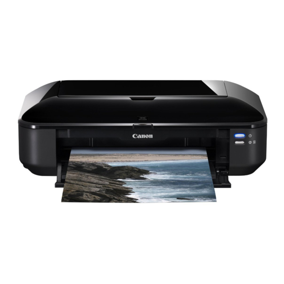 Canon PIXMA iX6520 Series Getting Started