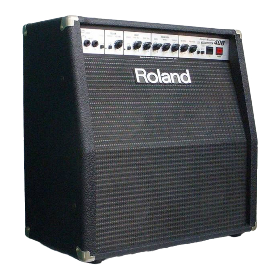 Roland GC-408 Owner's Manual