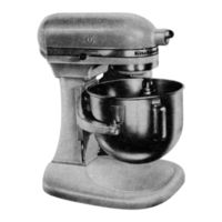 Kitchenaid K5-A Service Instructions Manual