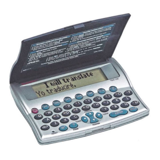 Franklin TES-120 Operation Manual