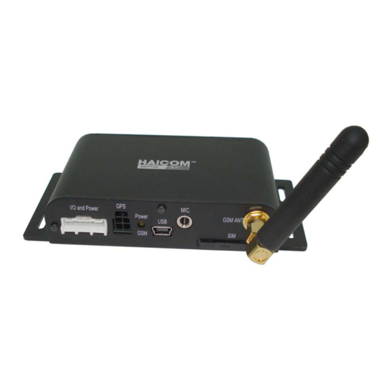 Haicom HI-605X Easy Manual