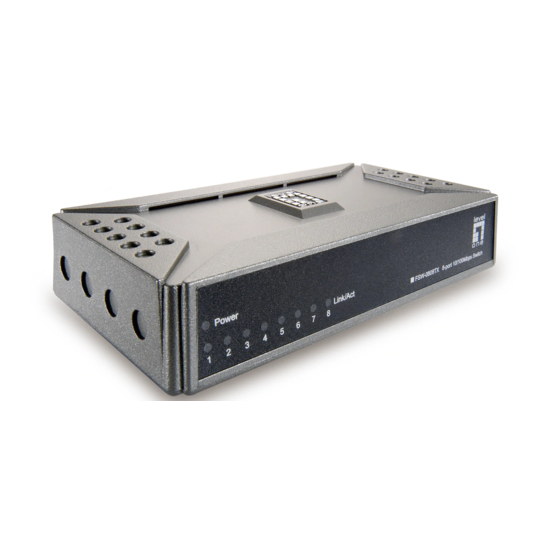 LevelOne FSW-0508TX Quick Start Manual