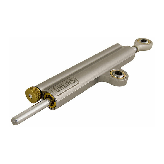 Öhlins SD 154 Mounting Instructions
