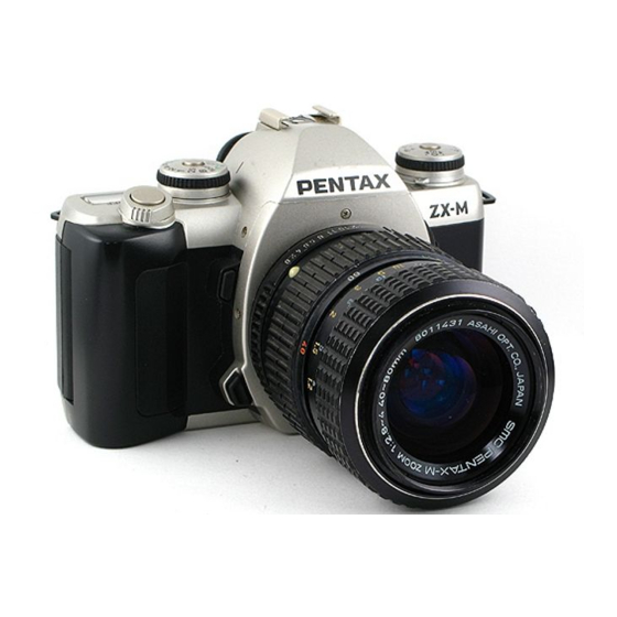 Pentax ZX-M Operating Manual