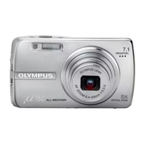 Olympus MJU-750 Instruction Manual