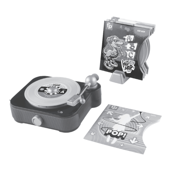 Fisher-Price Rockin' Record Player HXX58 Owner's Manual
